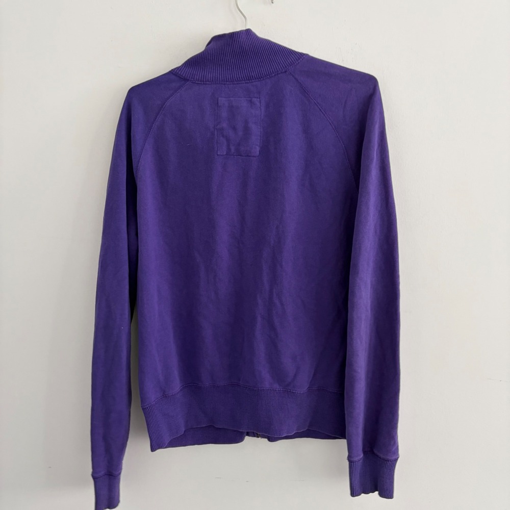 Aeropostale Womens XL Purple Full Zip Track Jacket Graphics Eighty Seven - Picture 3 of 5
